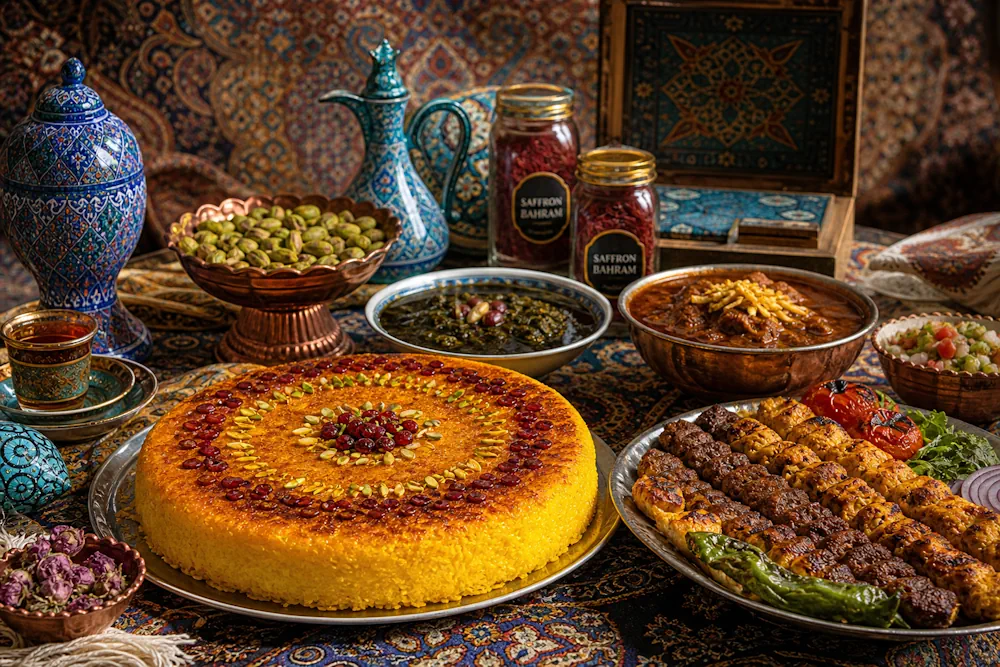 غذاهای محلی و سوغات ایران