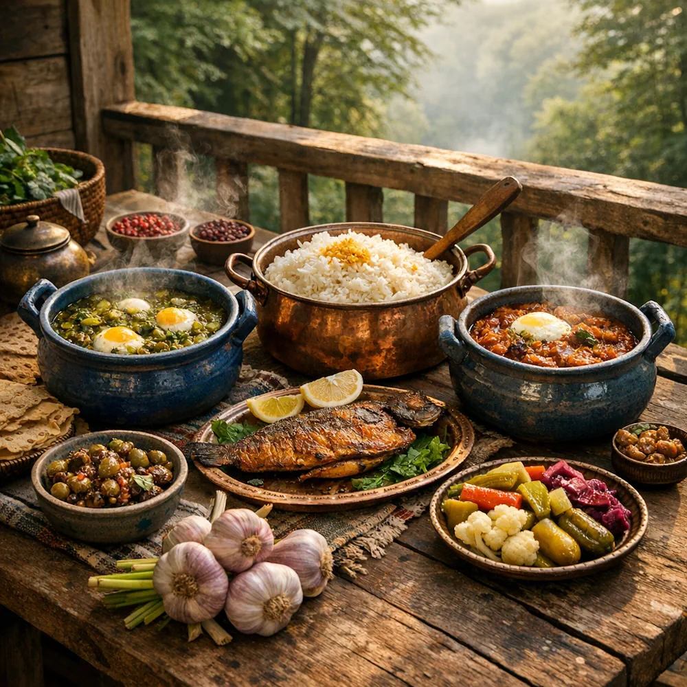 شکمگردی در گیلان؛ شهر خلاق خوراکشناسی یونسکو