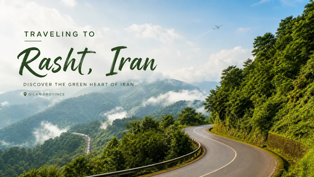 چگونه به رشت سفر کنیم؟ راهنمای انتخاب بهترین مسیر