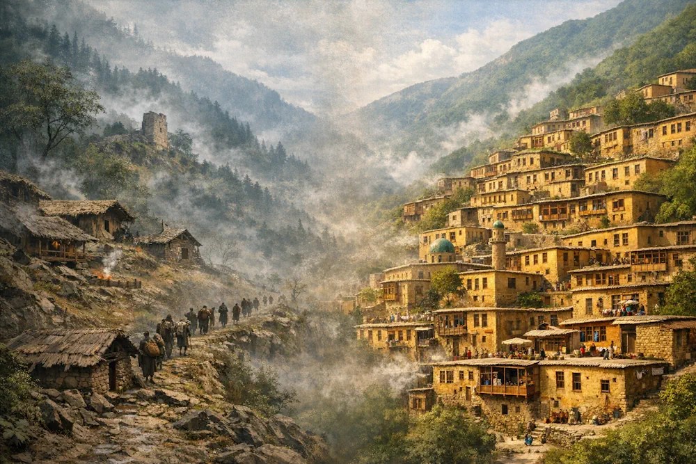 دیرینه و تاریخچه پیدایش ماسوله؛ از کهنه ماسوله تا شهر پلکانی امروز