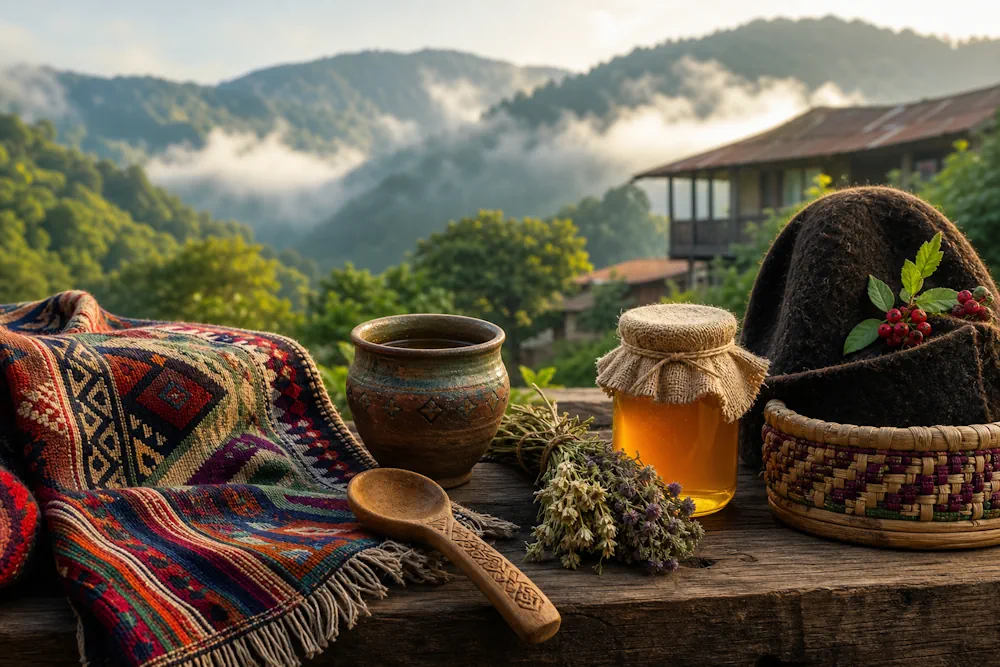 سوغات و صنایع دستی ماسال؛ یادگارهایی از دل طبیعت و فرهنگ تالش