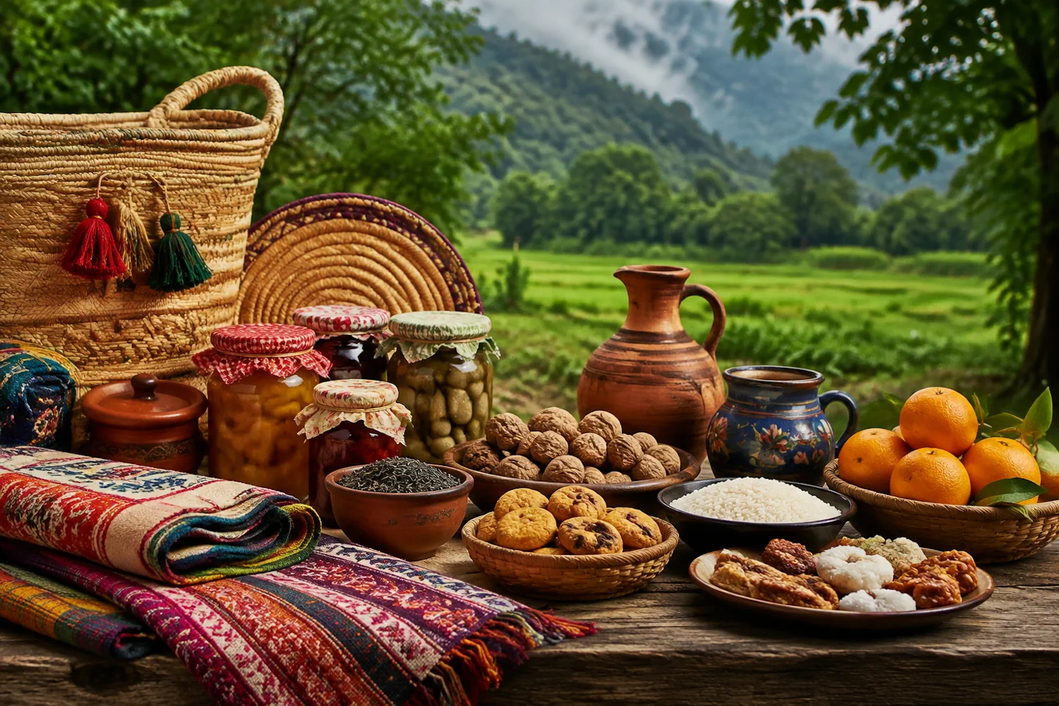 سوغات و صنایع دستی لنگرود