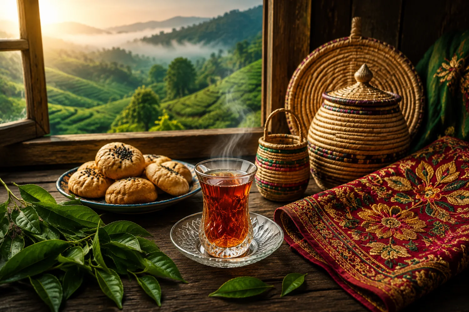 سوغات و صنایع دستی لاهیجان؛ یادگاریهایی با عطر چای و رنگ گیلان