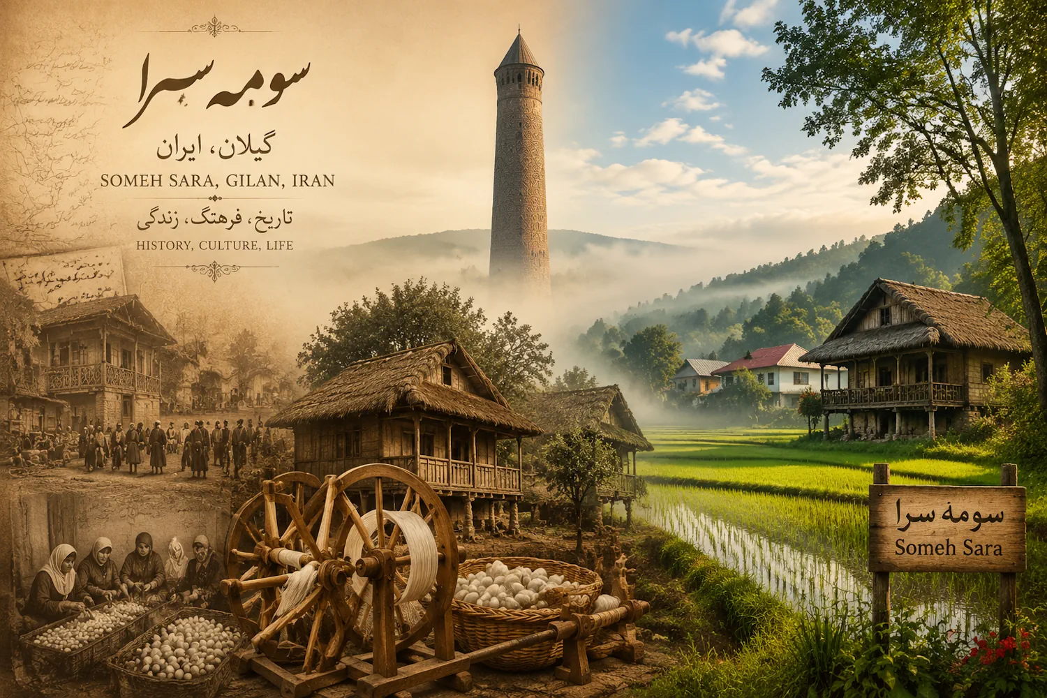 صومعهسرا در گذر تاریخ