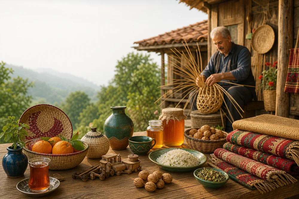 سوغات و صنایع‌دستی رضوانشهر