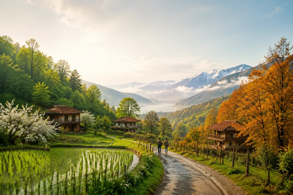 بهترین زمان سفر به رضوانشهر