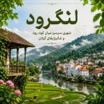 لنگرود؛ شهری سرسبز میان کوه، رود و شالیزارهای گیلان