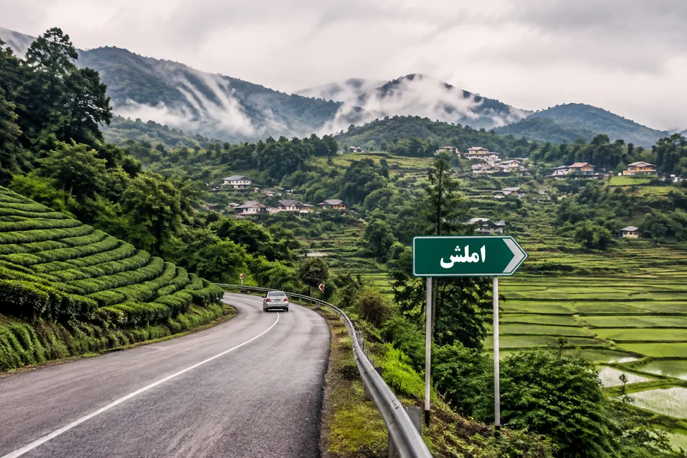 مسیر دسترسی به املش چگونه است؟