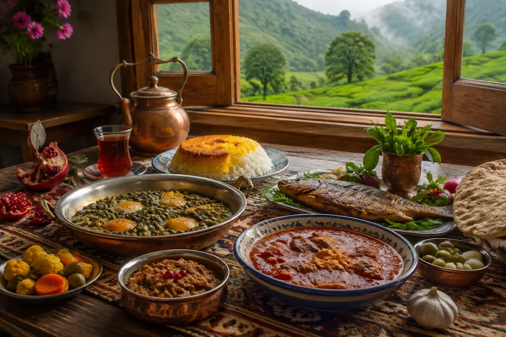 غذاهای محلی املش؛ در سفر چه بخوریم؟